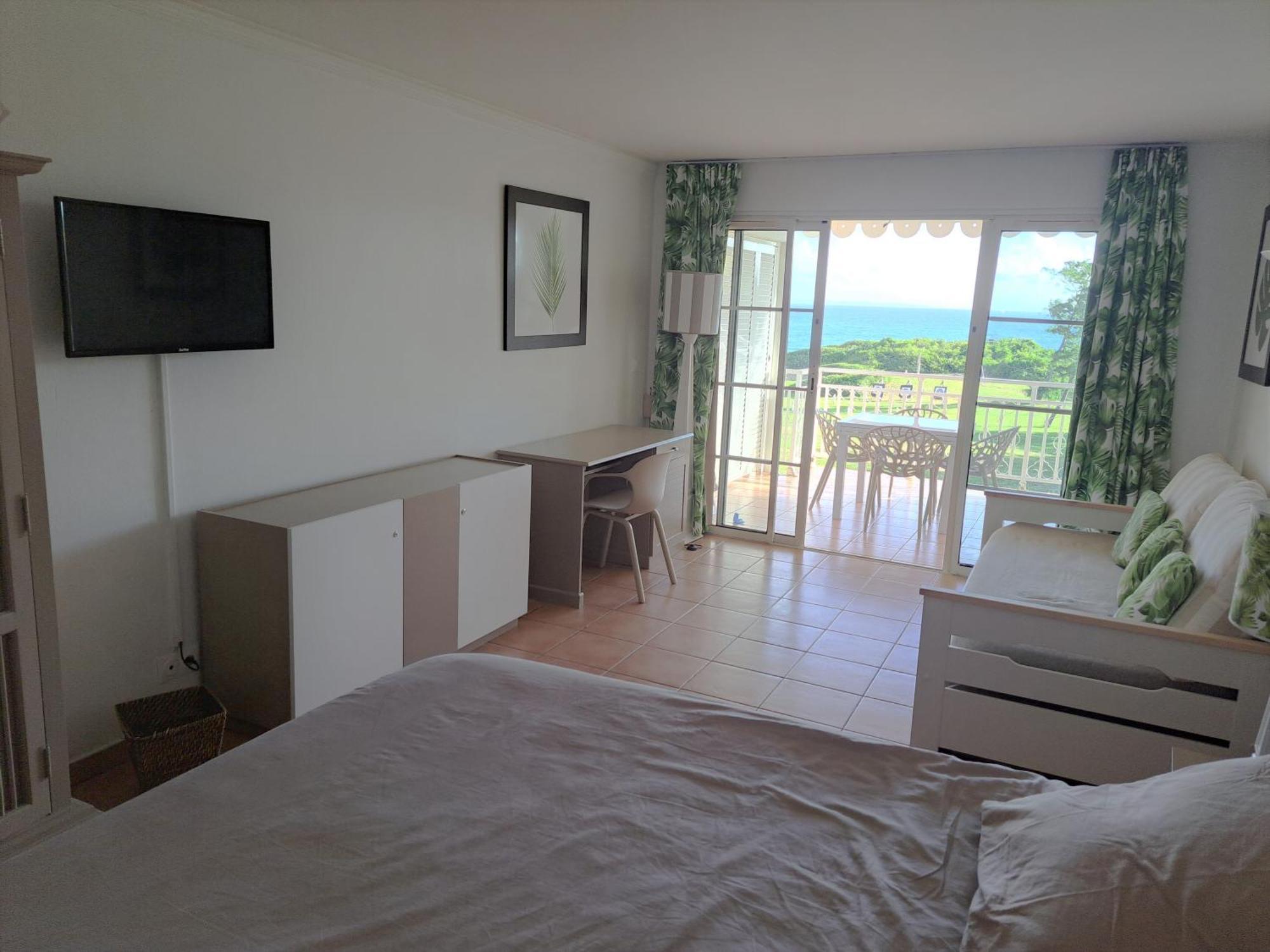 Grand Studio Vue Mer Exceptionnelle, Piscines, Plages. Sainte-Anne  Exterior foto